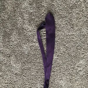 Purple necktie